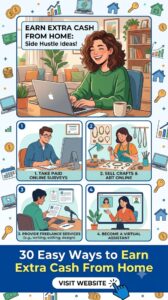 30 Easy Ways to Earn Extra Cash From Home